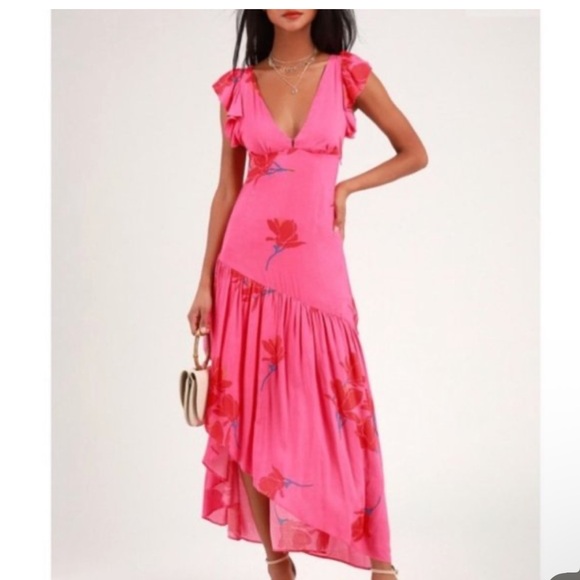 Free People Dresses & Skirts - Free People NWT She's A Waterfall Floral maxi Dress size S